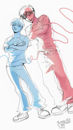 [$10 Quick sketch + Color (Will be fully colored!!)]